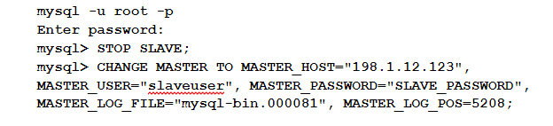 Replicate MySQL Database: Updating the Master-Slave Configuration in MySQL.